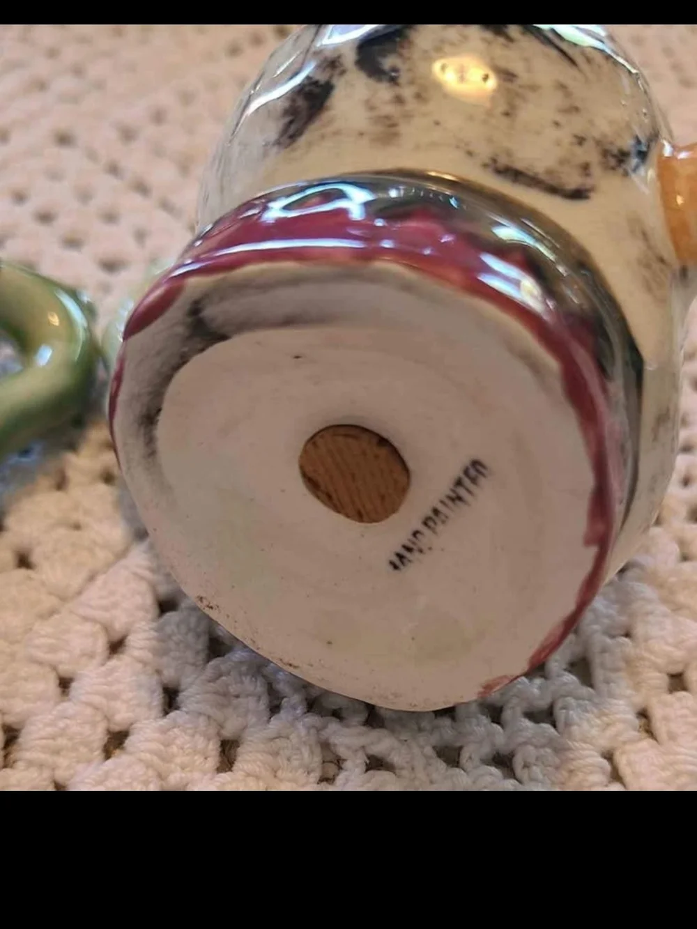 Vintage Japan Hand-Painted Ceramic Old Men Salt & Pepper Shakers - By Toby